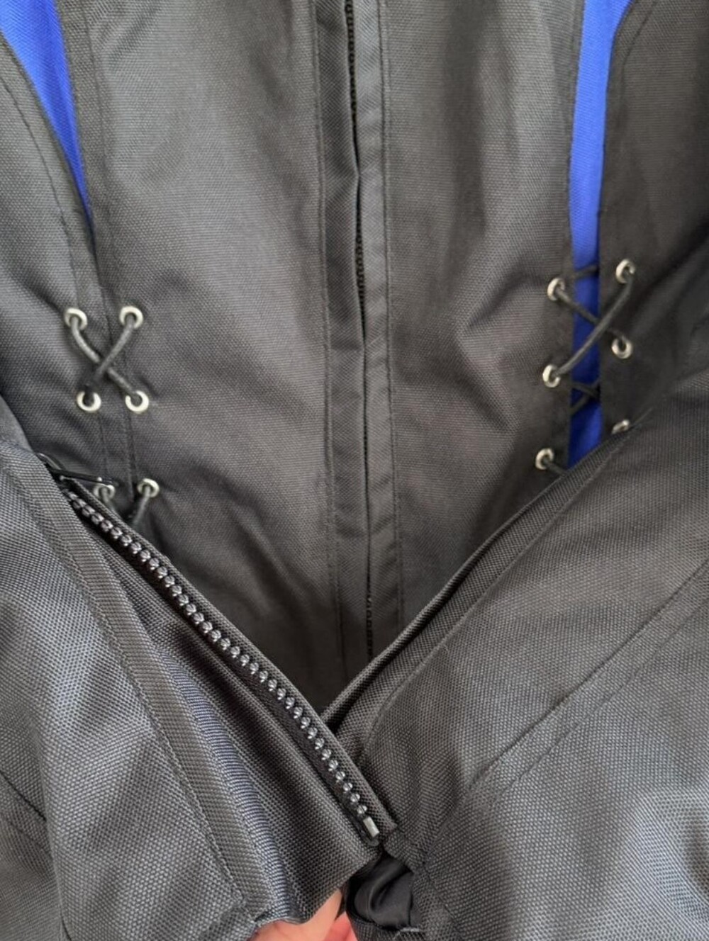 Y2K Vance Leathers Lace Up Motorcycle Jacket Sz XS Womens - Picture 6 of 7